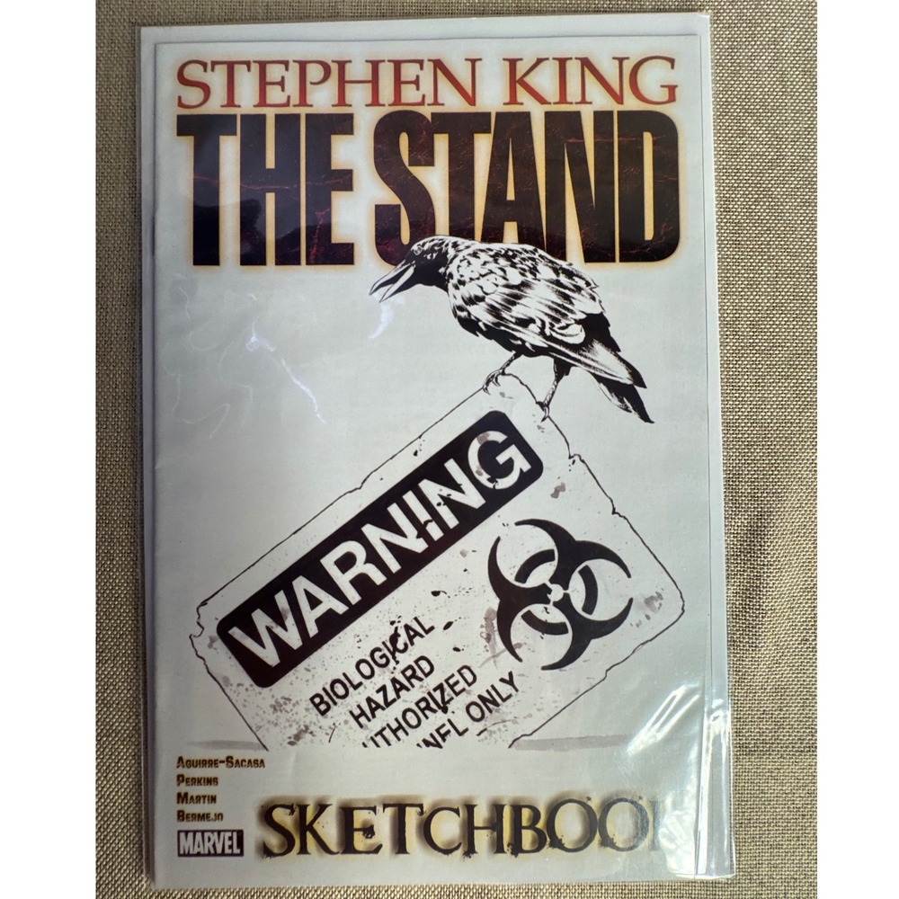 Stephen King The Stand Sketchbook Marvel Comics 2008 Mike Perkins Lee Bermejo